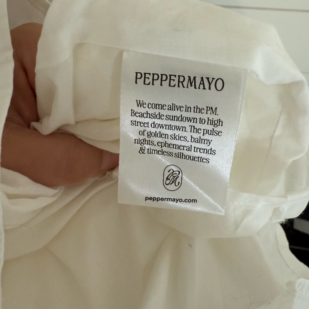 Peppermayo White Backless Halter Maxi Dress - Picture 6 of 7